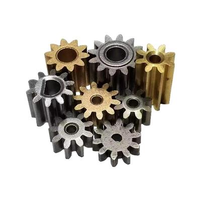 0.8模数金属齿轮粉末冶金铜齿