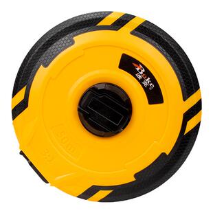 长卷尺50米钢卷尺纤维皮尺100 30 20米软尺工地测量大手提尺防水