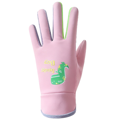 儿童手套秋冬分指防泼水防风防寒