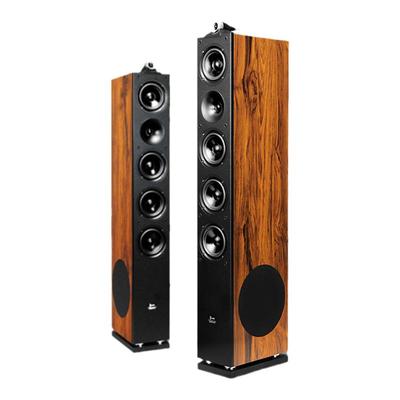 AEJE木质三分频家用无源hifi音箱