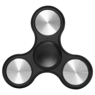 泄密者指尖陀螺三角三叶三角金属成人减压玩具指间超长6分钟高速