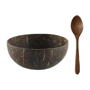 onlycook酸奶碗椰子碗木碗家用小碗燕麦碗麦片碗沙拉碗水果沙拉碗