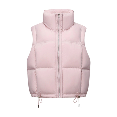 雪中飞2025冬季马甲短款羽绒服女