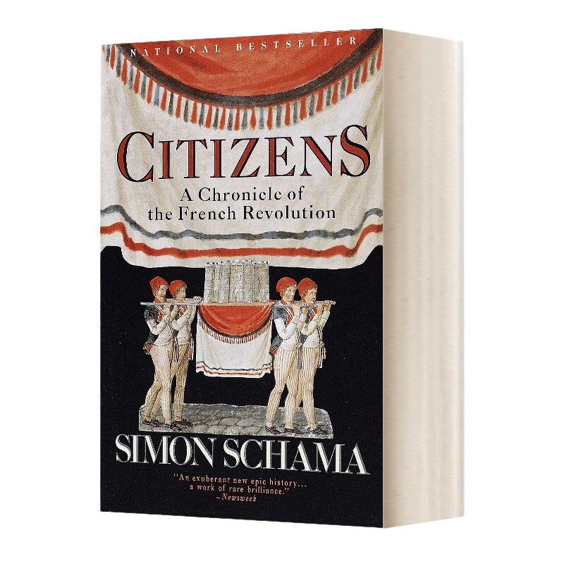 英文原版 Citizens A Chronicle of the French Revolution 公民 法国大革命纪事 英文版 进口英语原版书籍