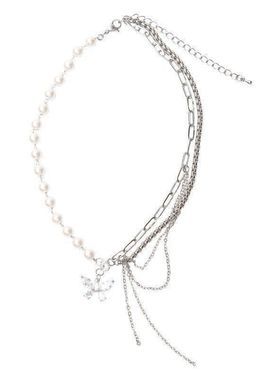 山茶之恋~法式复古珍珠项链