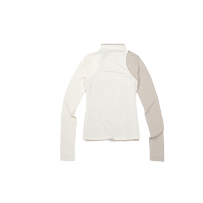 Heirloom修身不规则露背T恤