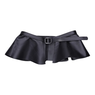 设计感小众裙帘腰封叠穿屁帘装饰宽腰带配饰女配牛仔裤腰饰辣妹潮