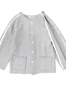 秋夹棉病号服易穿脱picc置管衣服