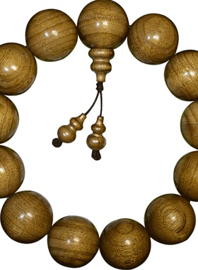 文玩高密油脂结痂乌木阴沉手串