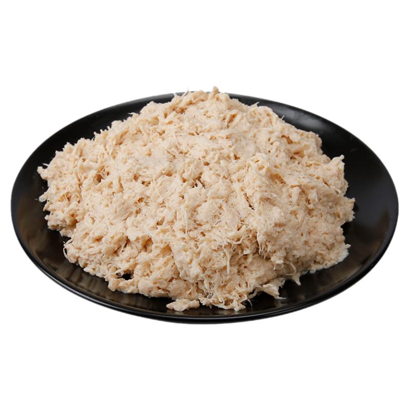 鴻昶素雞肉雞丁漿1kg素食食品佛家純素肉素餃子素餛飩餡火腿魚(yú)漿