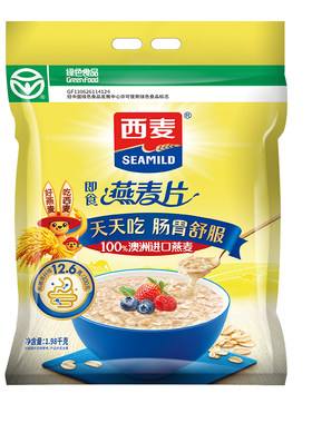 西麦无加蔗糖燕麦片即食代餐