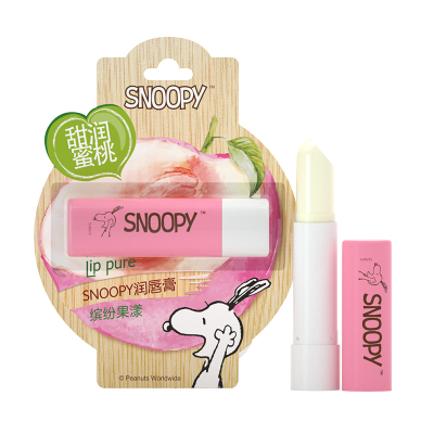 买二发三史努比缤纷果漾润唇膏