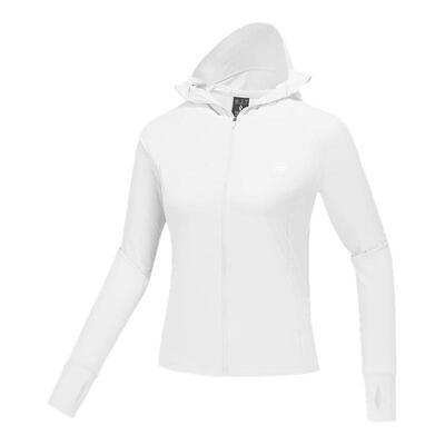 斯凯奇运动服休闲服装舒适连帽防晒外套吸湿速干女子防晒