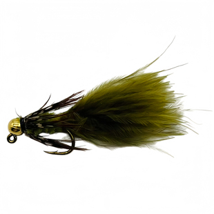 武力八哥woolly buger饰带微铅铜头钨珠飞蝇钩飞钓天展管理场鳟鱼