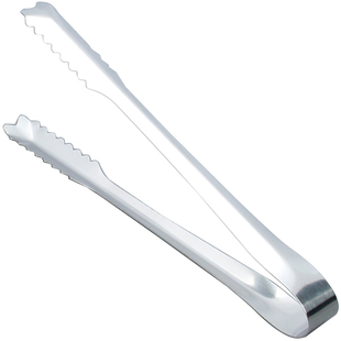 10支包邮不锈钢冰夹酒吧KTV会所奶茶店水果夹冰粒冰块夹子加厚