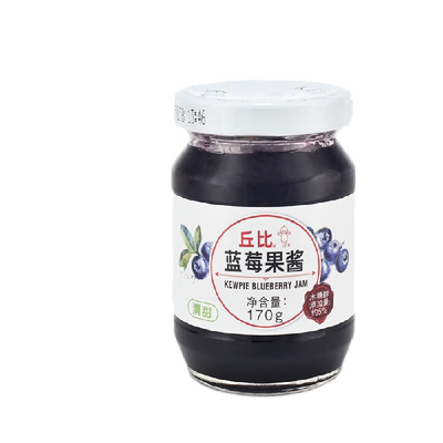 丘比蛋糕酸奶蓝莓口味果酱