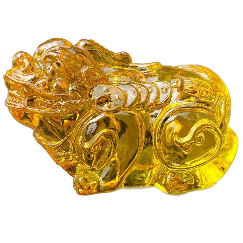 水晶金钱貔貅汽车摆件买一送五!