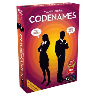 codenames行动代号英文桌游卡牌成年休闲聚会多人游戏board game