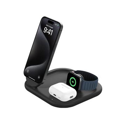 贝尔金Qi2磁吸3合一无线充电板