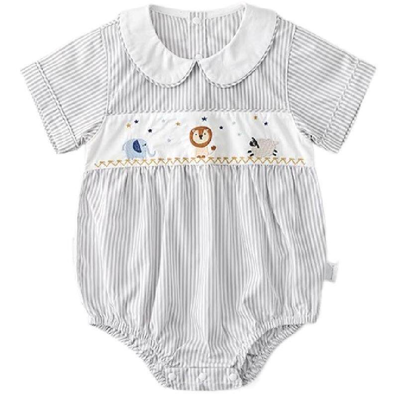 【清仓款】考拉鼻鼻婴儿包屁衣夏连身衣/爬服/哈衣