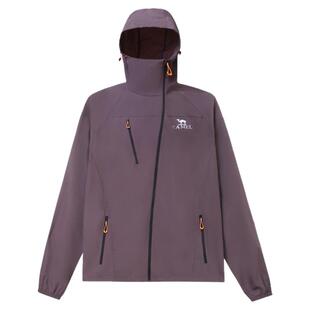 骆驼竹影防晒衣女户外原纱冰丝防晒服女款防紫外线宽松薄款外套男