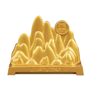 砂曜生贵五岳佑福金山摆件家居装饰品招财风水摆设现货