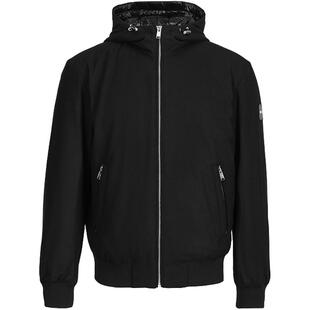 Hugo Boss男士2026新款冬季休闲连帽羊毛保暖外套90%白鸭绒羽绒服