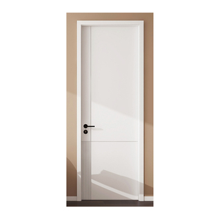 美心木门卧室门室内门简约时尚环保烤漆门房门全包套平开门可定制