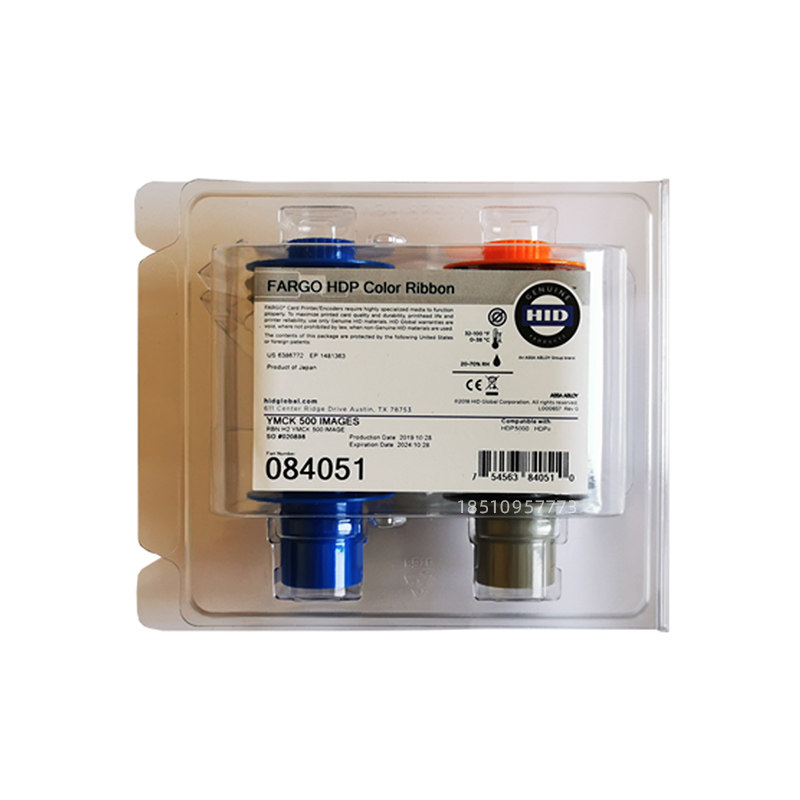 FARGO hdp5000色带法高彩色带084511（原084051）hid hdp5000耗材