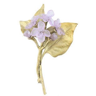 MichaelMichaud丁香花胸针胸花高端别针设计感小众轻奢气质礼物