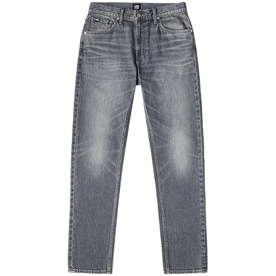 【张凌赫代言】Lee25秋冬新品705标准中腰锥形复古灰蓝色男牛仔裤