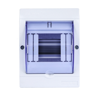 明装二四回路2-4位空气开关箱防水盒浴室照明配电箱空开盒四回路