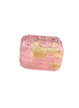 天然老矿彩虹糖果碧玺回纹珠桶珠