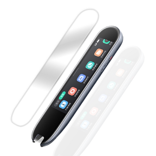 适用碳氧全科学习笔贴膜碳氧P011/P010翻译笔保护套2.98寸点读笔非钢化膜D014词典笔壳3.71作业帮笔收纳盒/包