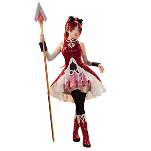 现货!佐仓杏子cos战斗服魔法少女小圆cosplay动漫服装人形制衣
