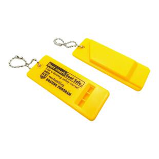 响亮口哨3只省力易吹救生哨求生哨三频哨子儿童玩具新料图案随机