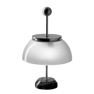 Artemide意大利原版Alfa台灯中古水晶玻璃大理石卧室书房装饰灯具