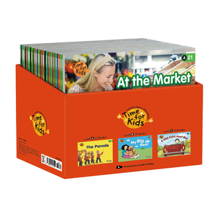 【海尼曼】亲子时光校园版官方旗舰店进口原版海尼曼分级阅读零基础英语gk70g1正版小蝌蚪牛书童点读raz全景