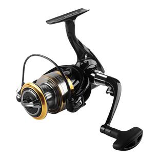 纺车轮全金属路亚微物轮子远投路滑矶竿仿车锚鱼线轮抛杆海竿渔轮