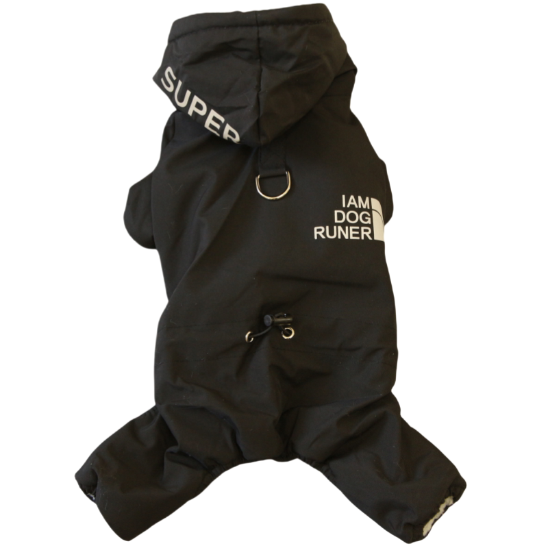 狗狗衣服冬季防水运动四腿加厚狗棉衣宠物衣服秋冬款比熊泰迪衣服