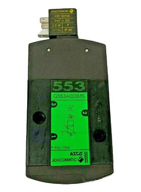 议价ASCO Joucomatic G553A005MS 3/2 路 1/2 英寸 BSP 气动电磁