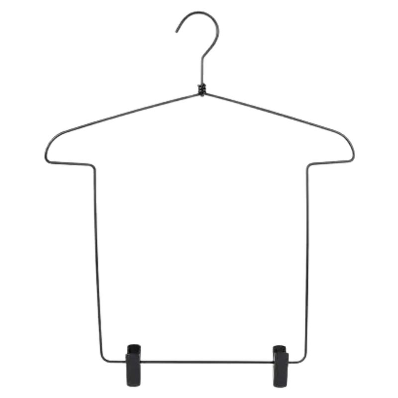连体套装衣架家用成套搭配一体式收纳架带裤夹服装店开店挂套装架