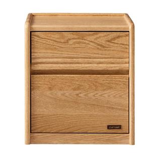 政府补贴全友家居北欧原木风实木床头柜2025新款简约现代收纳柜