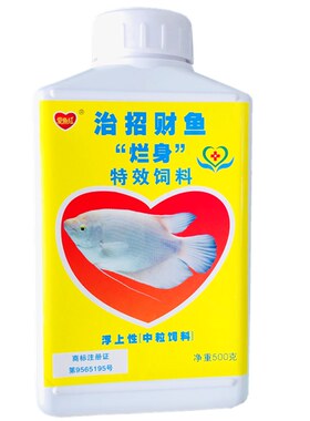 招财鱼专用饲料防烂身战船