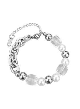 任嘉伦同款手水晶珍珠拼接手串