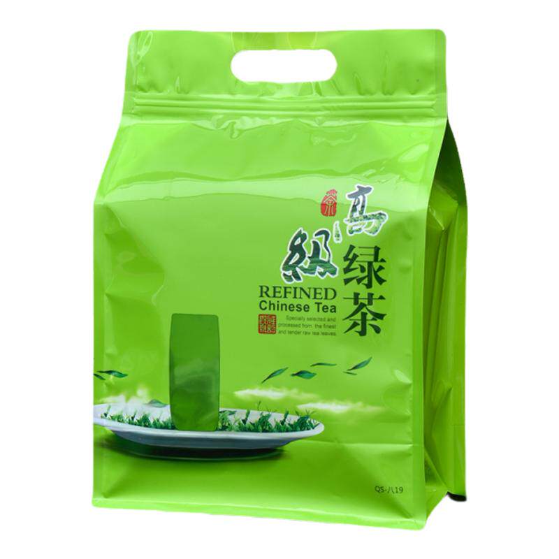 绿茶八边封包装袋半斤一斤装
