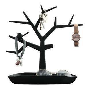 门口挂放钥匙置物架桌面收纳盒梳妆台化妆品托盘客厅玄关摆件宿舍