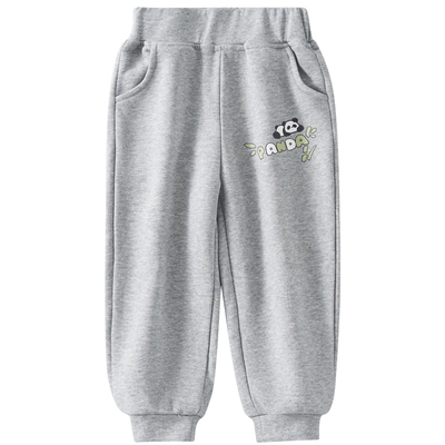 儿童加绒卫裤秋冬保暖运动裤