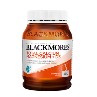 澳佳宝Blackmores澳洲进口钙片碳酸钙镁D3片中老年保健品200片