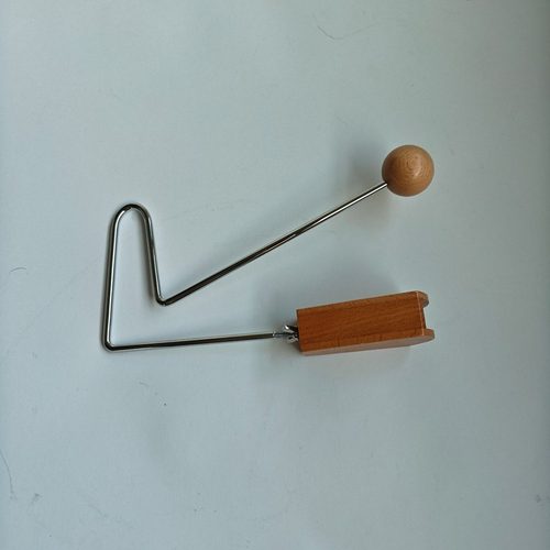 跨境热销回响梆子球梆子榉木器解压震动振动颤音器打击乐器